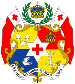 Coat of Arms of Tonga Stamp